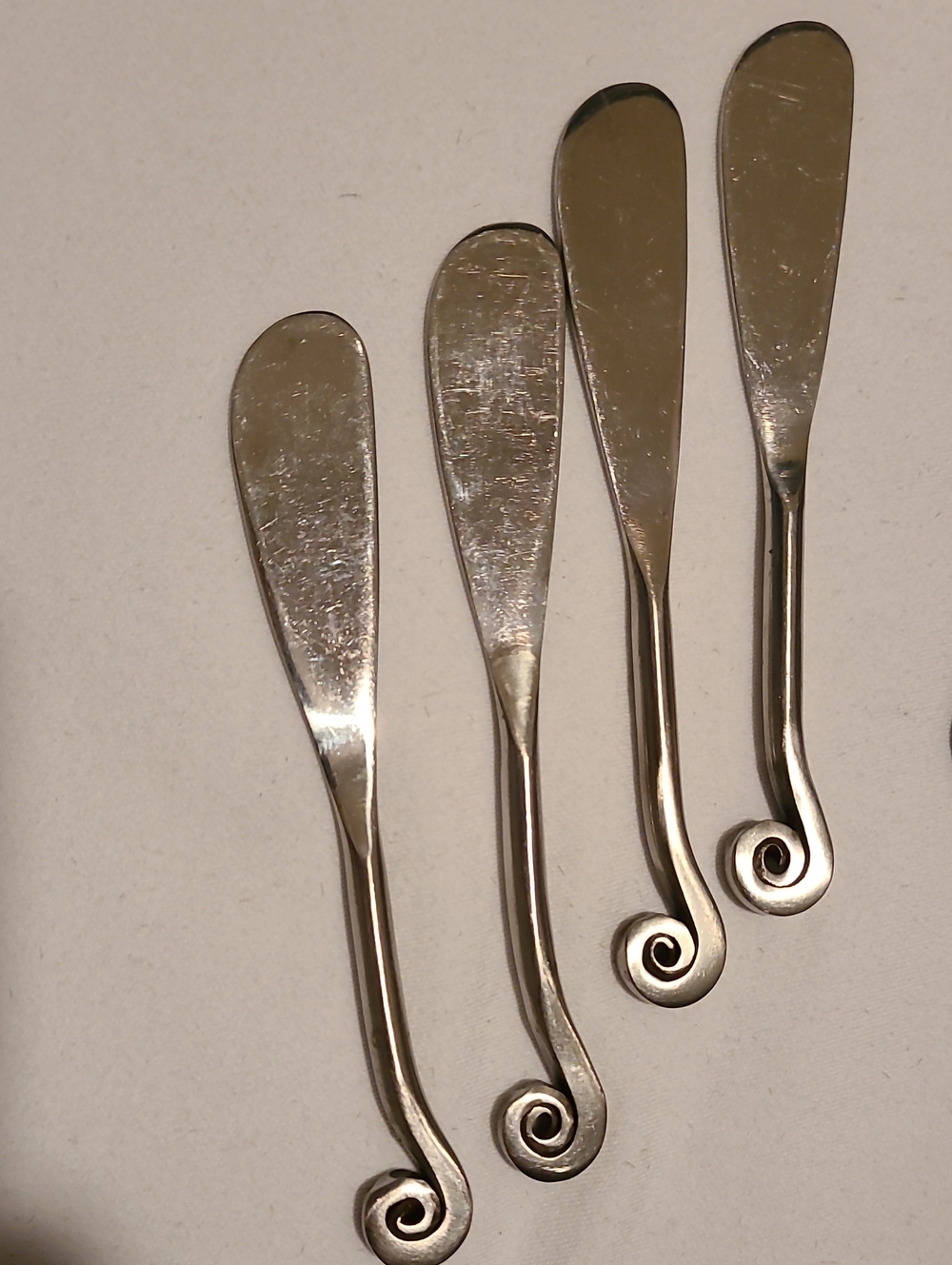 Swirl Butter Cheese Knives Swirl Handle Knife